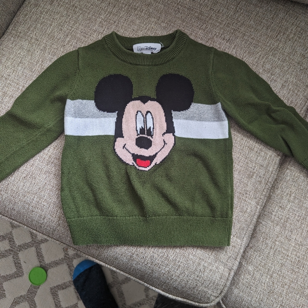 Baby Gap Mickey Sweater 3T